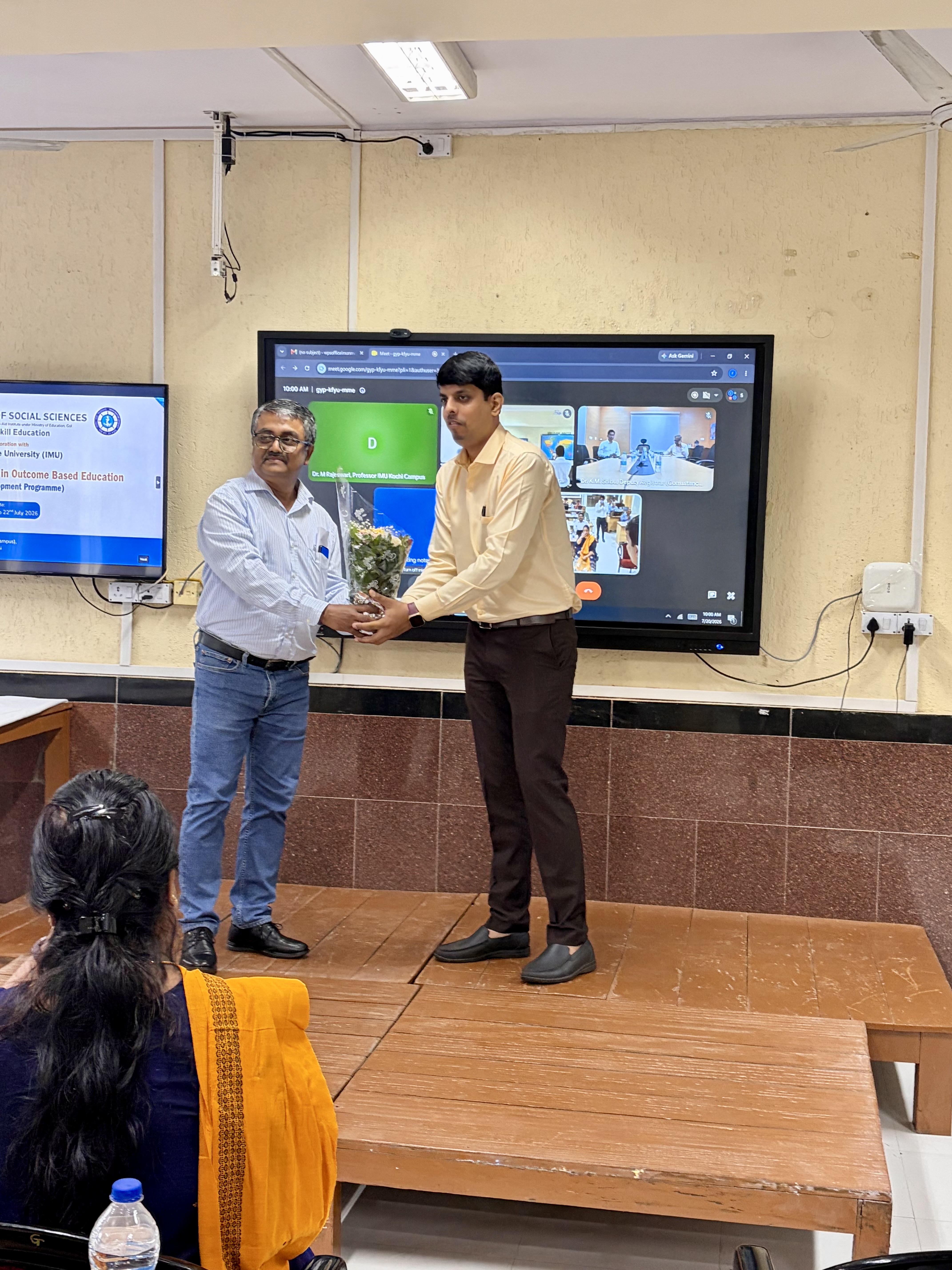 StSEP- Certificate Course in Outcome-Based Education  in collaboration with the Indian Maritime University (IMU)
