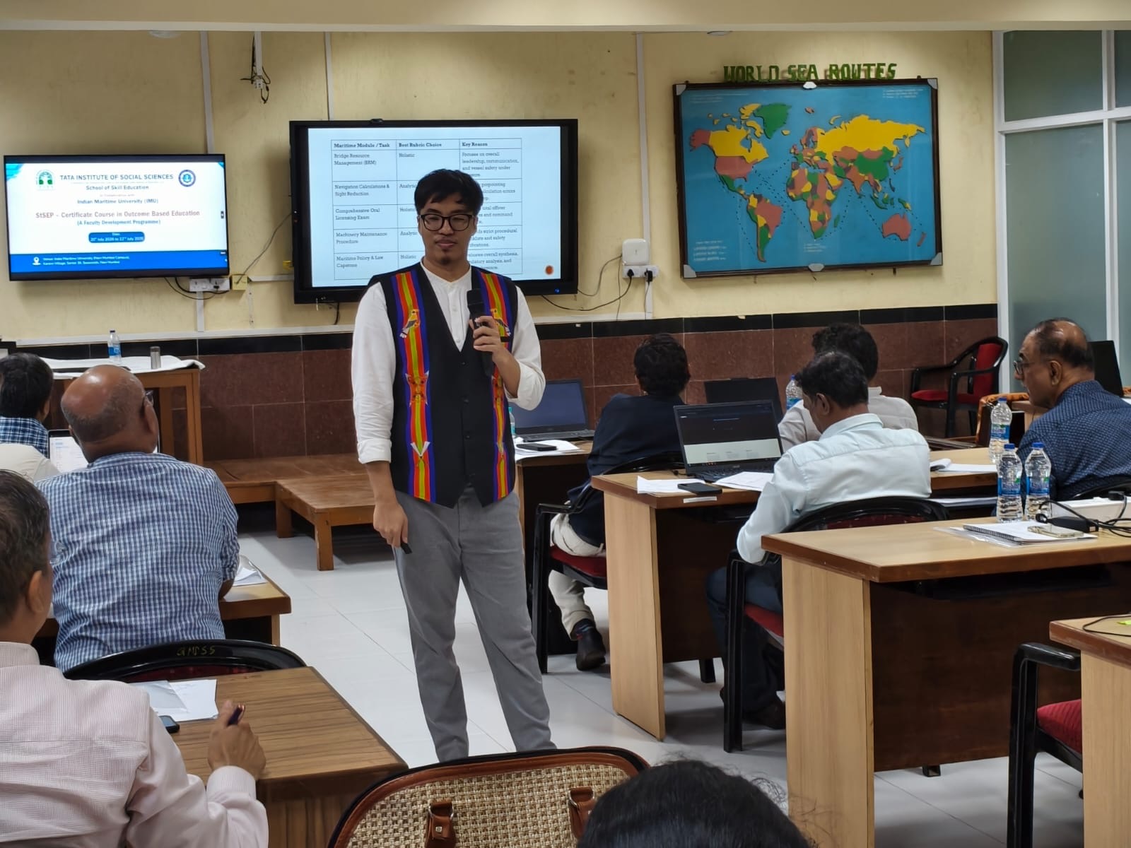 StSEP- Certificate Course in Outcome-Based Education  in collaboration with the Indian Maritime University (IMU)
