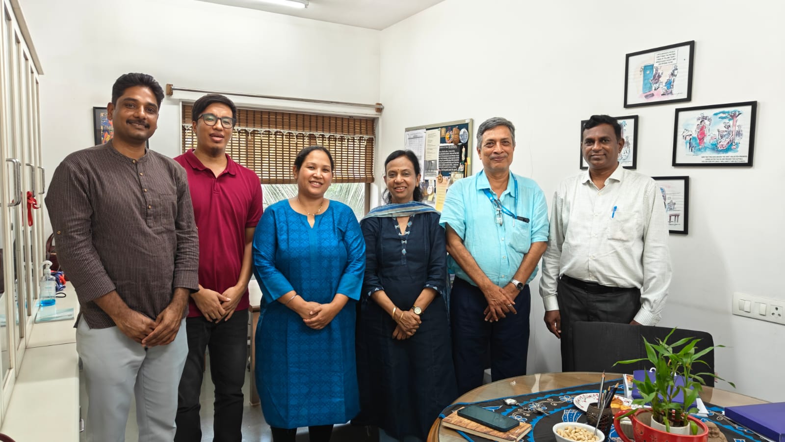 IMU visits TISS SSE