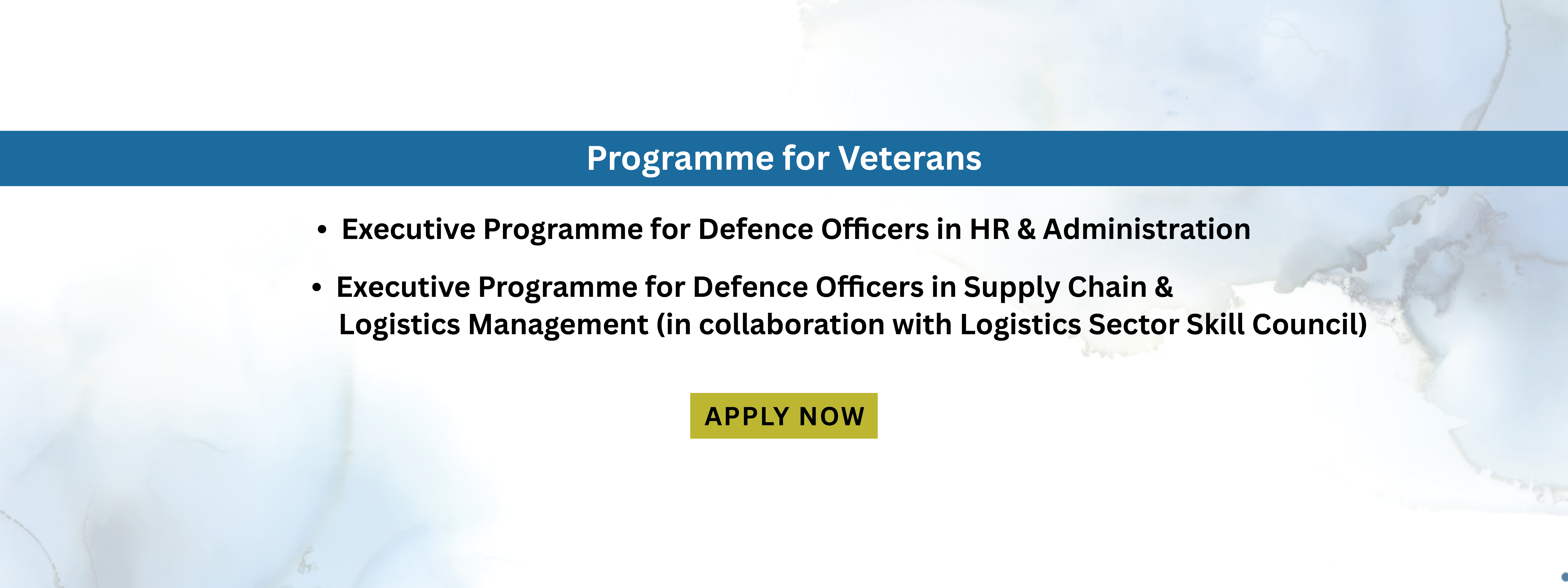 Programme for Veterans